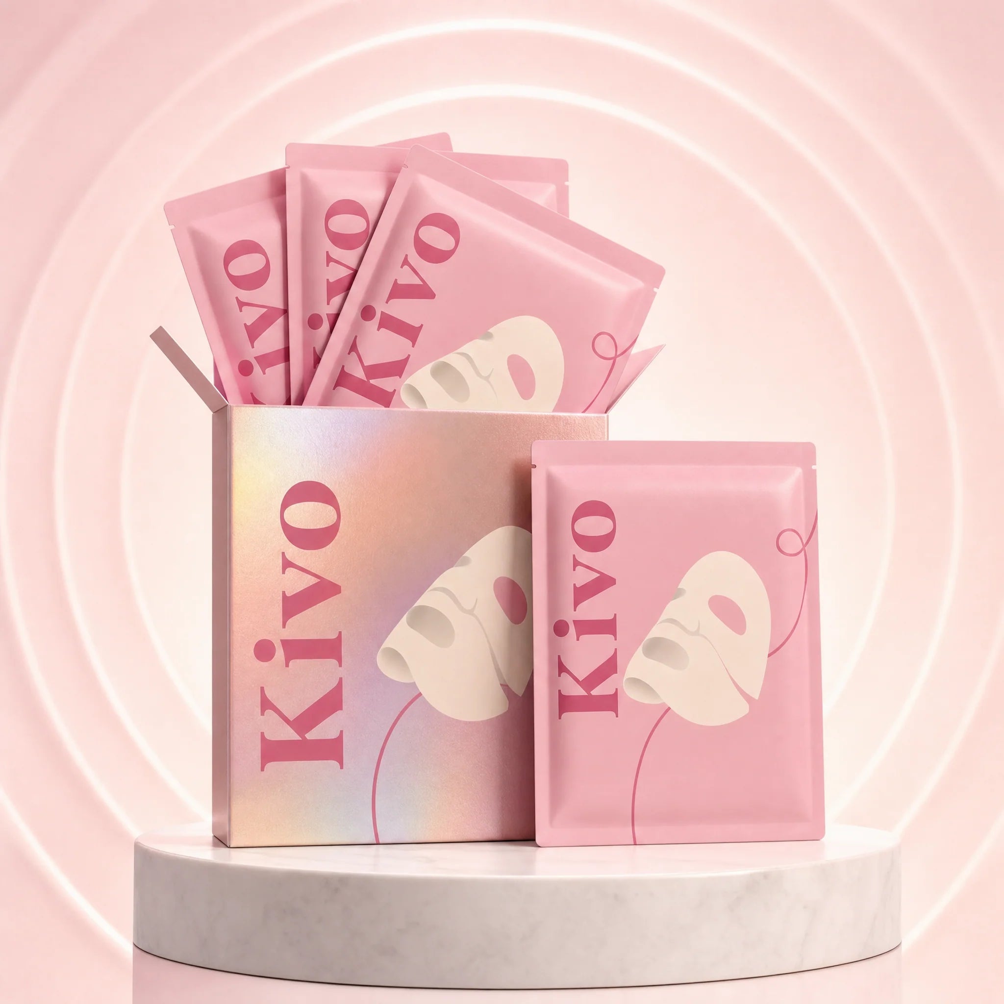 Kivo, masque éclat au collagène