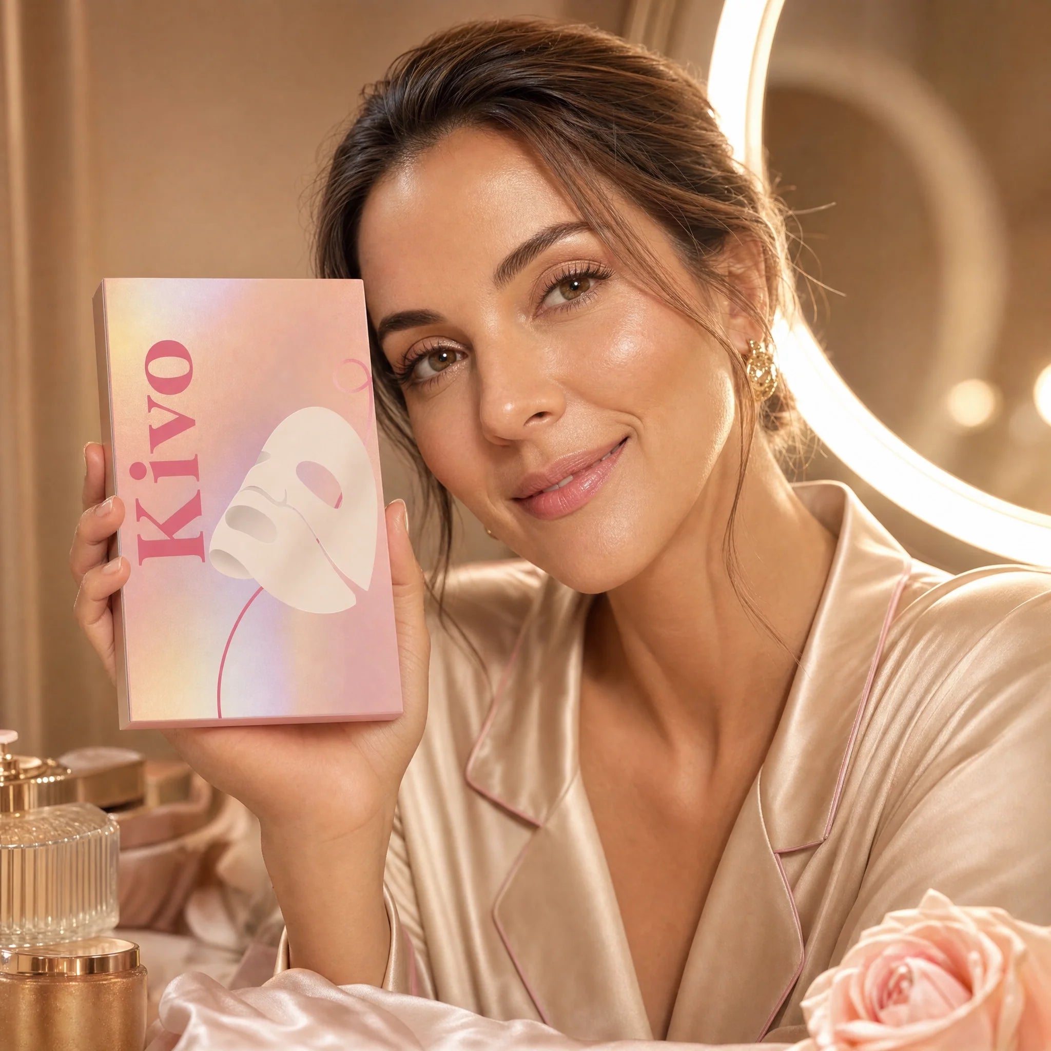 Masque hydrogel Kivo et rituel de soin